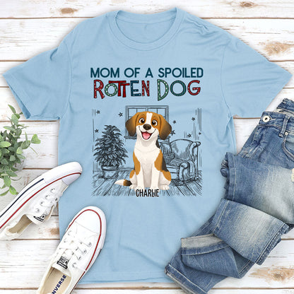 Funny Mom Dad Storybook Dog - Personalized Custom Unisex T-Shirt