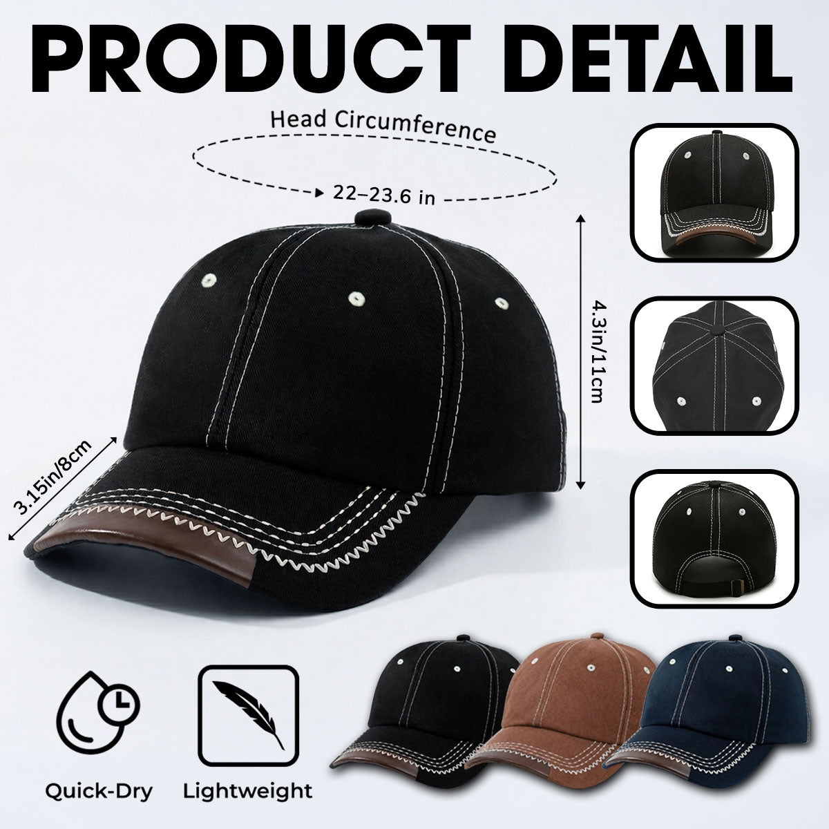 Cool Dog Father - Personalized Custom Vintage Soft Baseball Cap