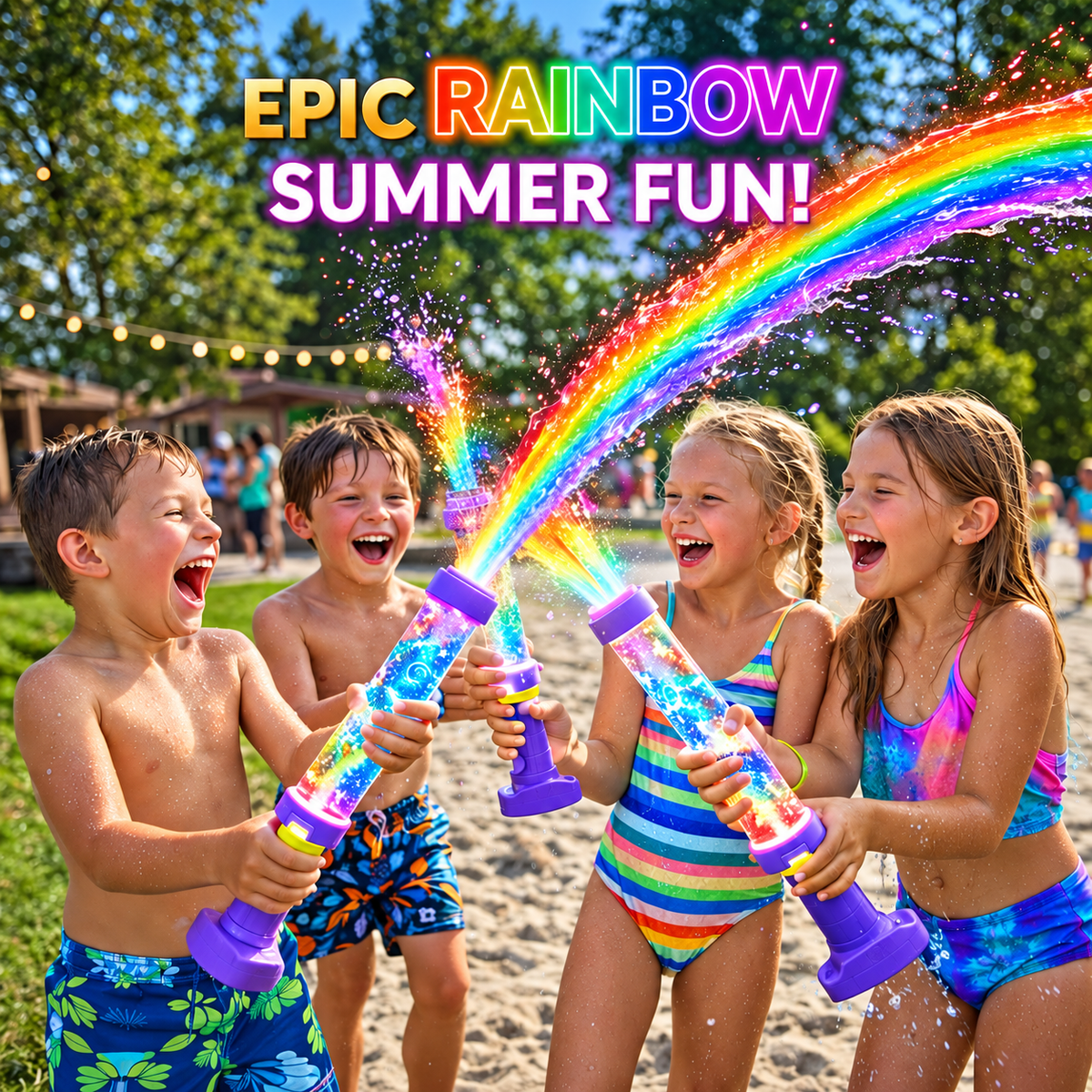 🔥 Flash Sale 50% Off Today Only! - Rainbow Glow LED Water Blaster ⚡