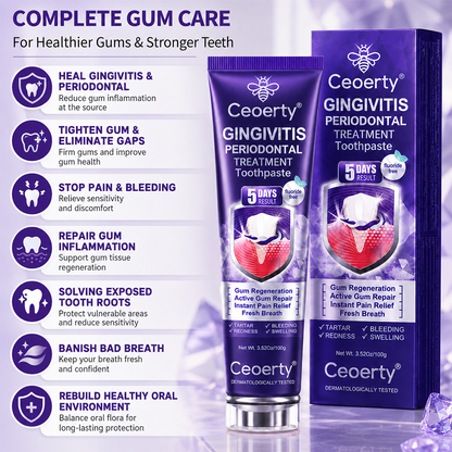Zensu® Gingivitis Periodontal Treatment Toothpaste