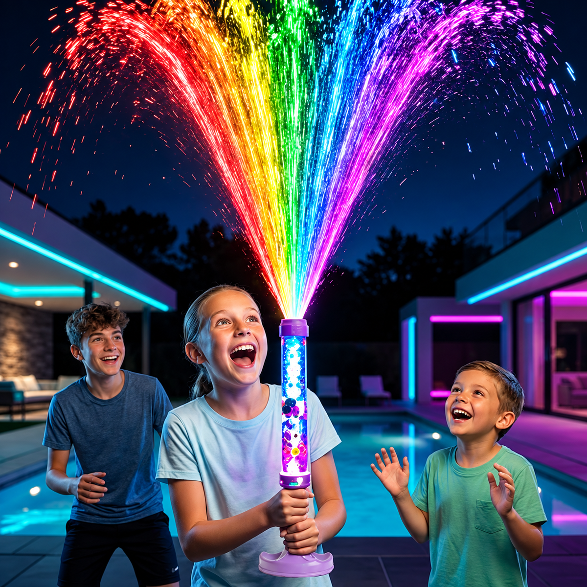 🔥 Flash Sale 50% Off Today Only! - Rainbow Glow LED Water Blaster ⚡