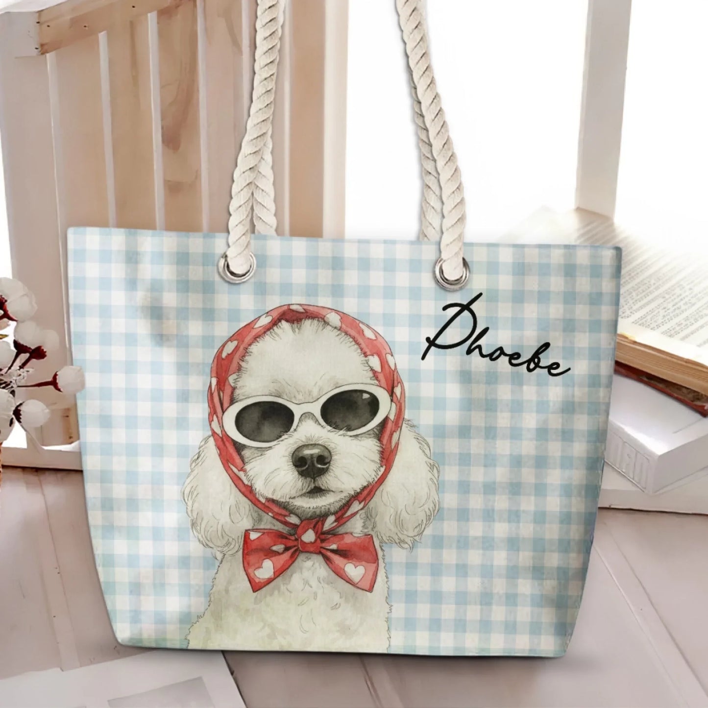 Beachside Barkers - Personalized Custom Beach Bag