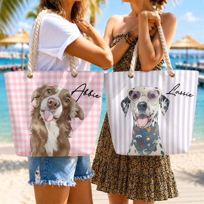 Beachside Barkers - Personalized Custom Beach Bag