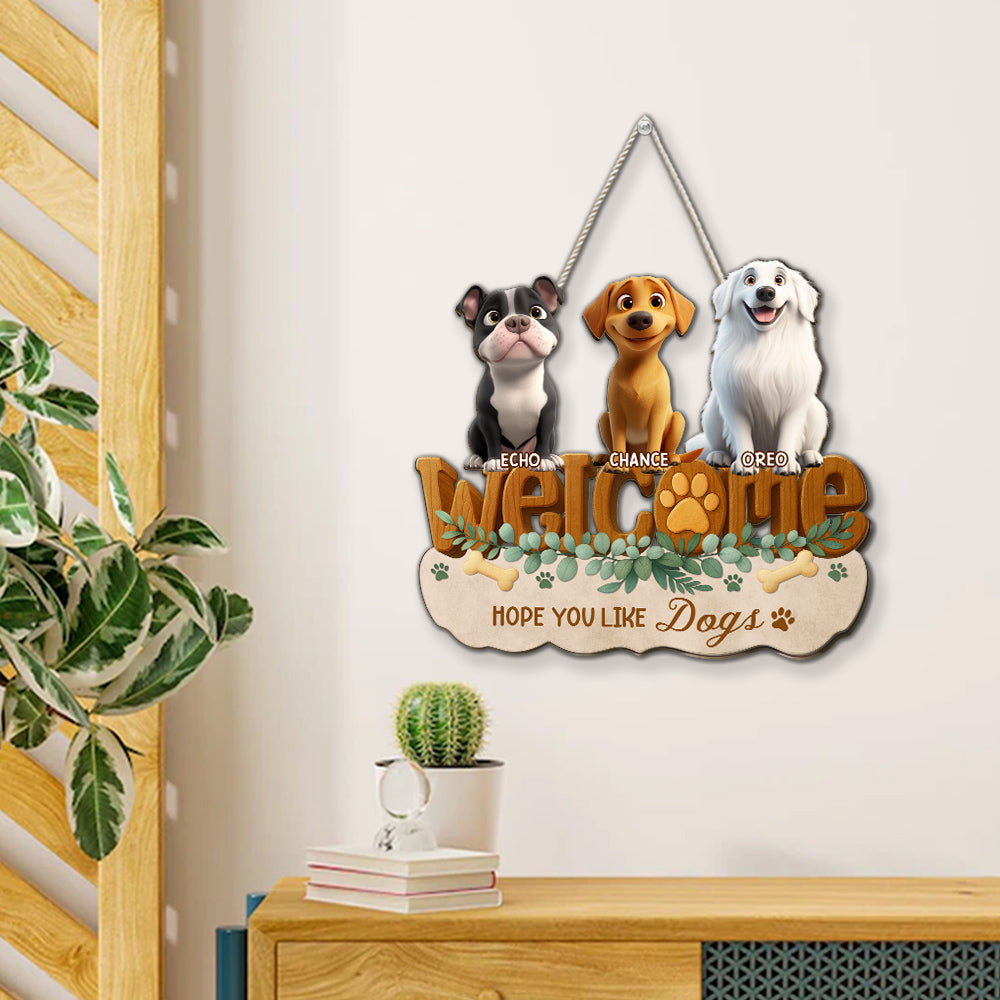 Greetings To You - Personalized Custom 3D Effect Wood Sign