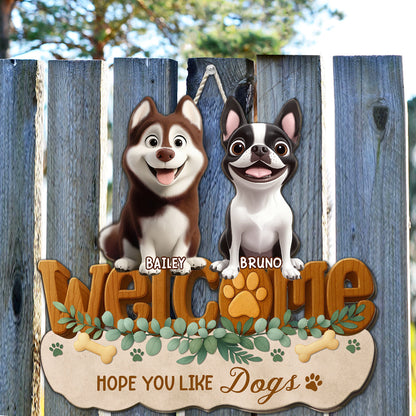 Greetings To You - Personalized Custom 3D Effect Wood Sign