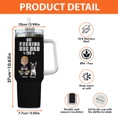Best Dad Ever - Personalized Custom Tumbler