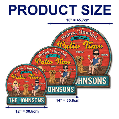 Cheers To Backyard Memories - Personalized Custom Wood Sign