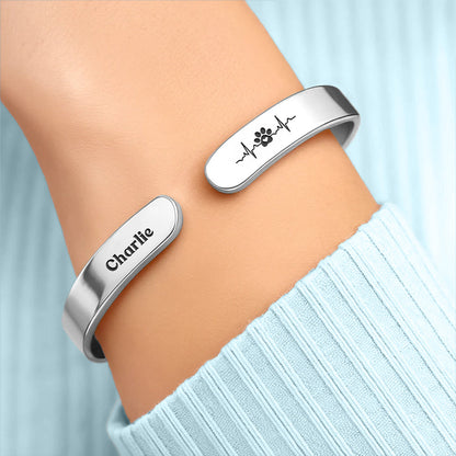 My Hardest Goodbye - Personalized Custom Bracelet Cuff