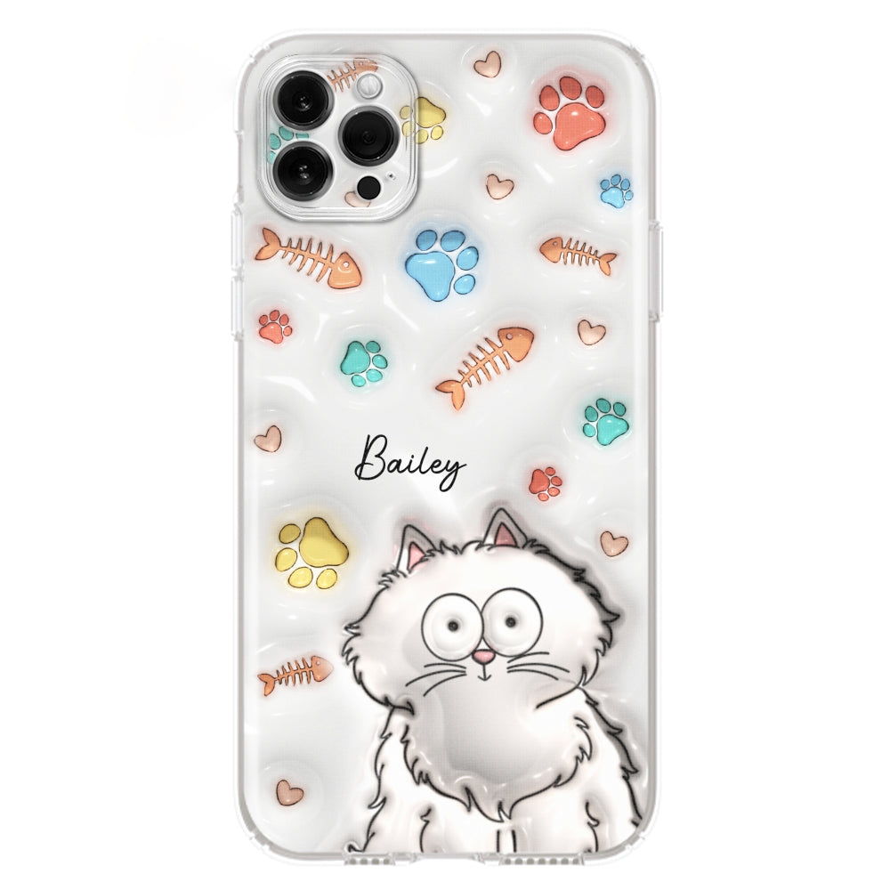 My Lovely Fur Babies - Personalized Custom 3D Inflated Effect Phone Case