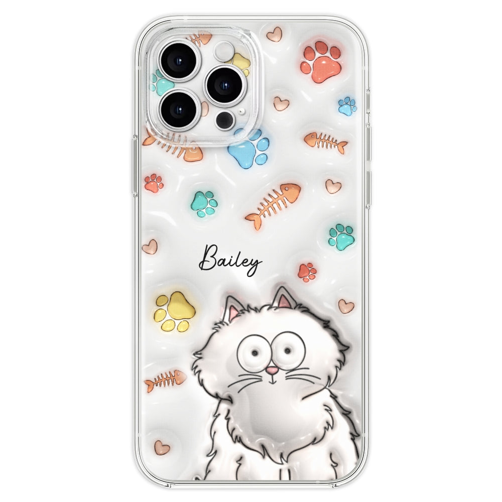 My Lovely Fur Babies - Personalized Custom 3D Inflated Effect Phone Case