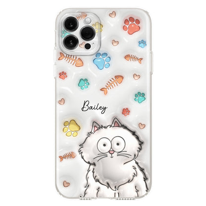 My Lovely Fur Babies - Personalized Custom 3D Inflated Effect Phone Case