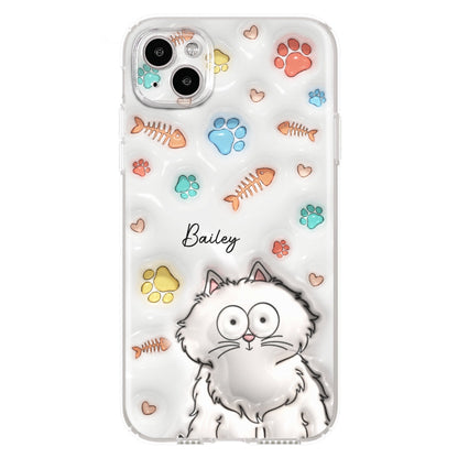 My Lovely Fur Babies - Personalized Custom 3D Inflated Effect Phone Case