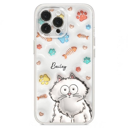 My Lovely Fur Babies - Personalized Custom 3D Inflated Effect Phone Case