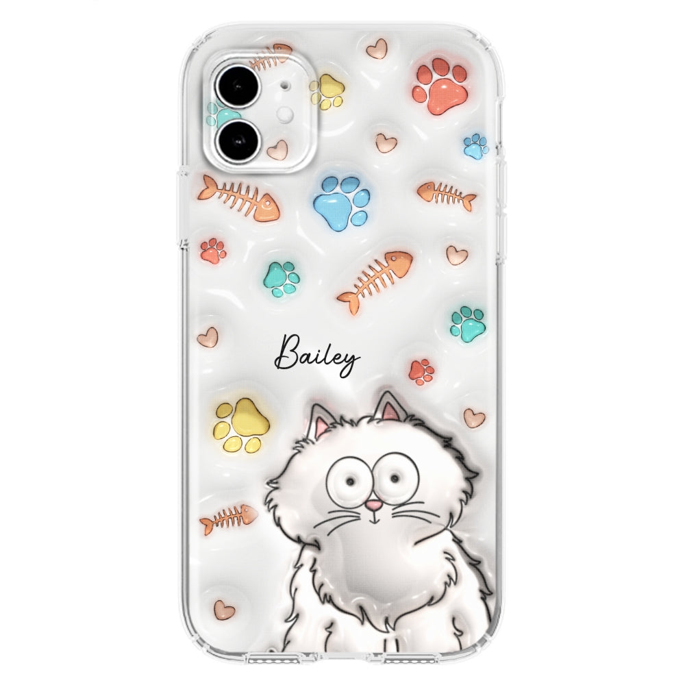 My Lovely Fur Babies - Personalized Custom 3D Inflated Effect Phone Case
