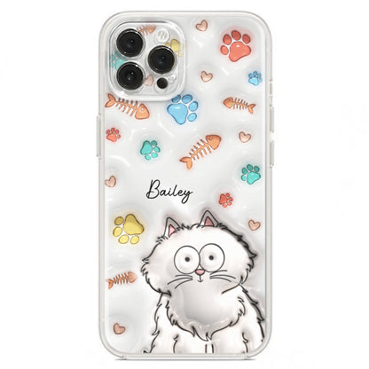 My Lovely Fur Babies - Personalized Custom 3D Inflated Effect Phone Case