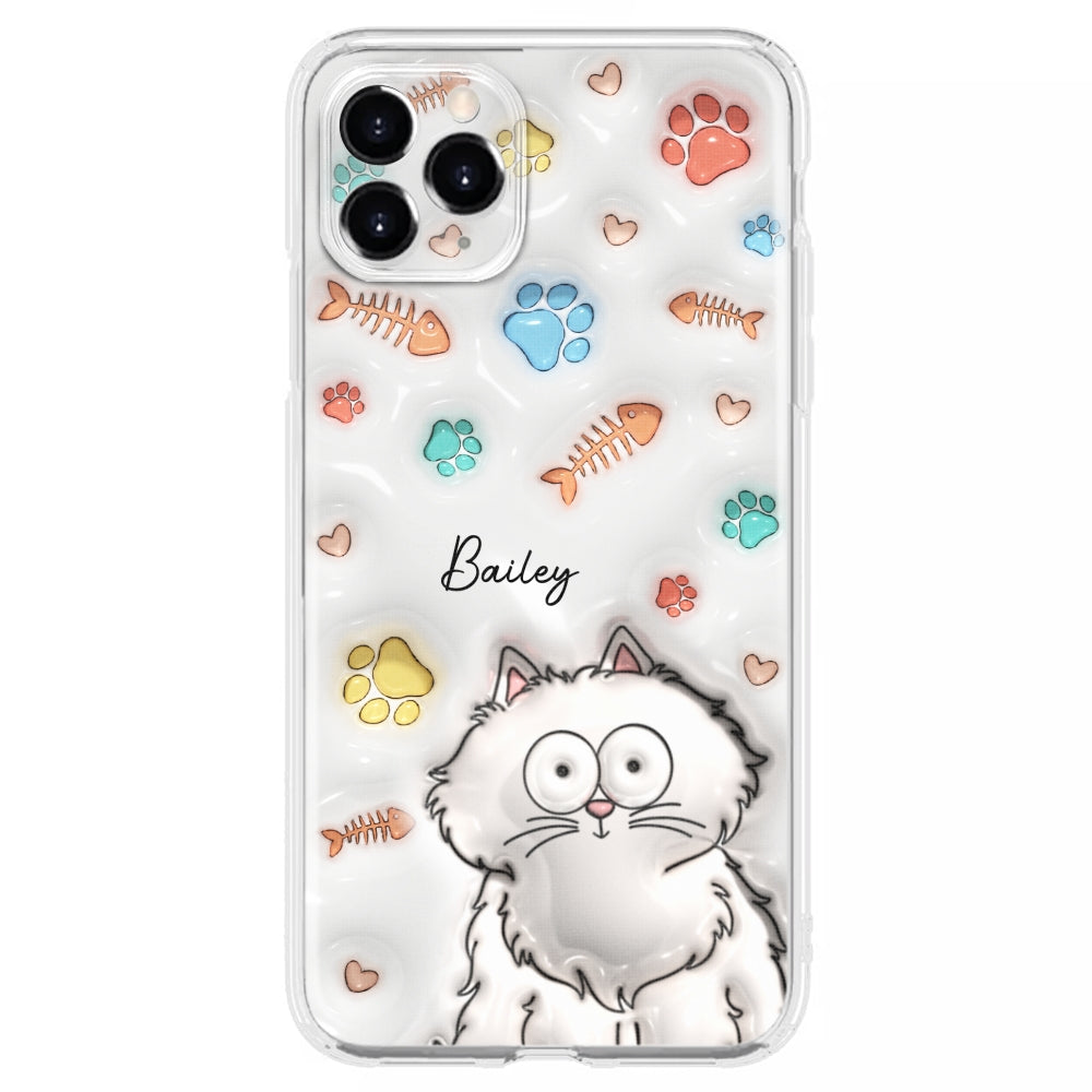 My Lovely Fur Babies - Personalized Custom 3D Inflated Effect Phone Case