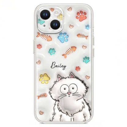 My Lovely Fur Babies - Personalized Custom 3D Inflated Effect Phone Case