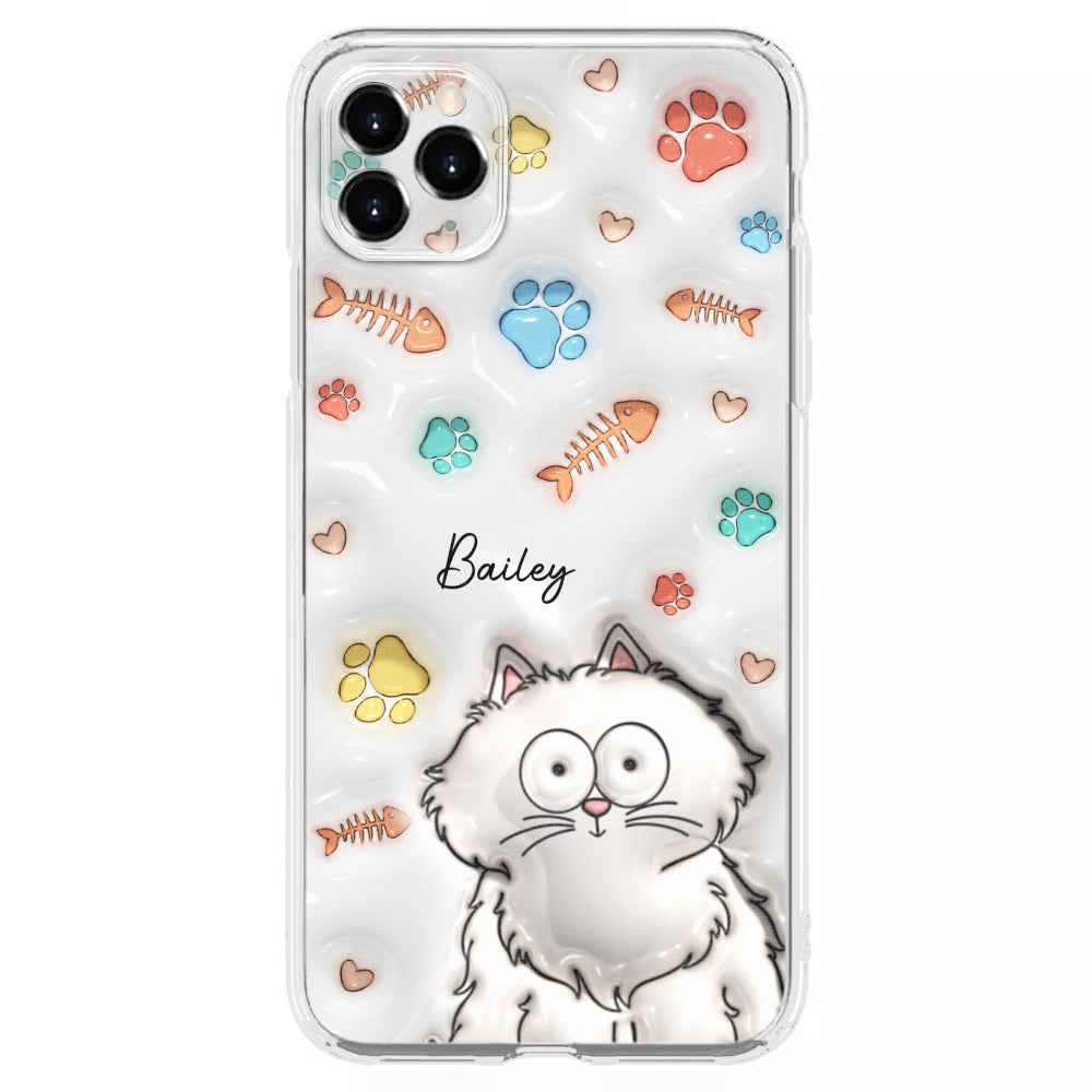 My Lovely Fur Babies - Personalized Custom 3D Inflated Effect Phone Case