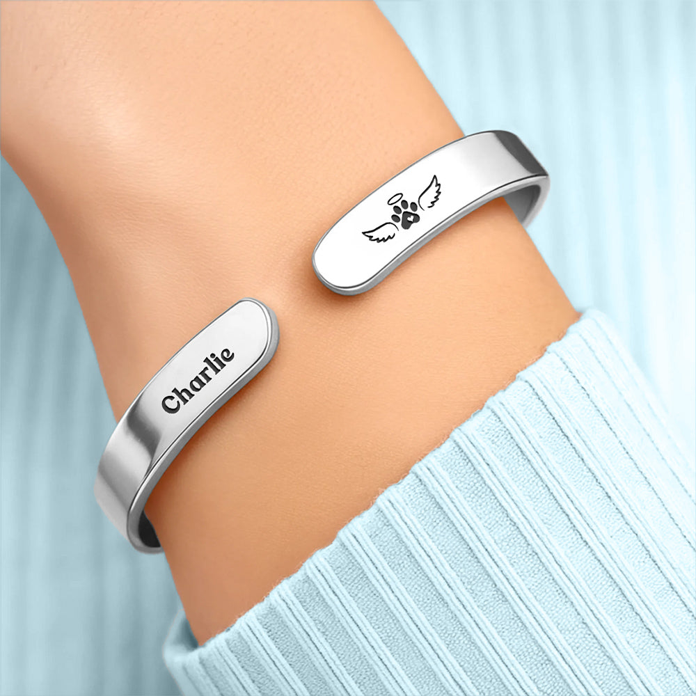 My Hardest Goodbye - Personalized Custom Bracelet Cuff