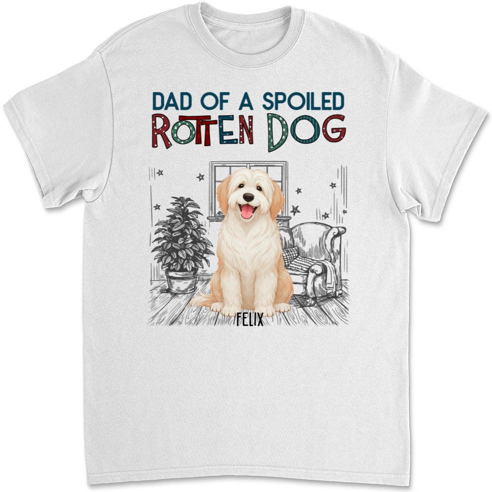 Funny Mom Dad Storybook Dog - Personalized Custom Unisex T-Shirt