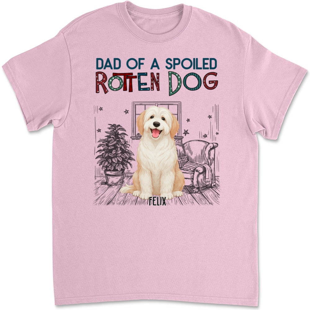 Funny Mom Dad Storybook Dog - Personalized Custom Unisex T-Shirt