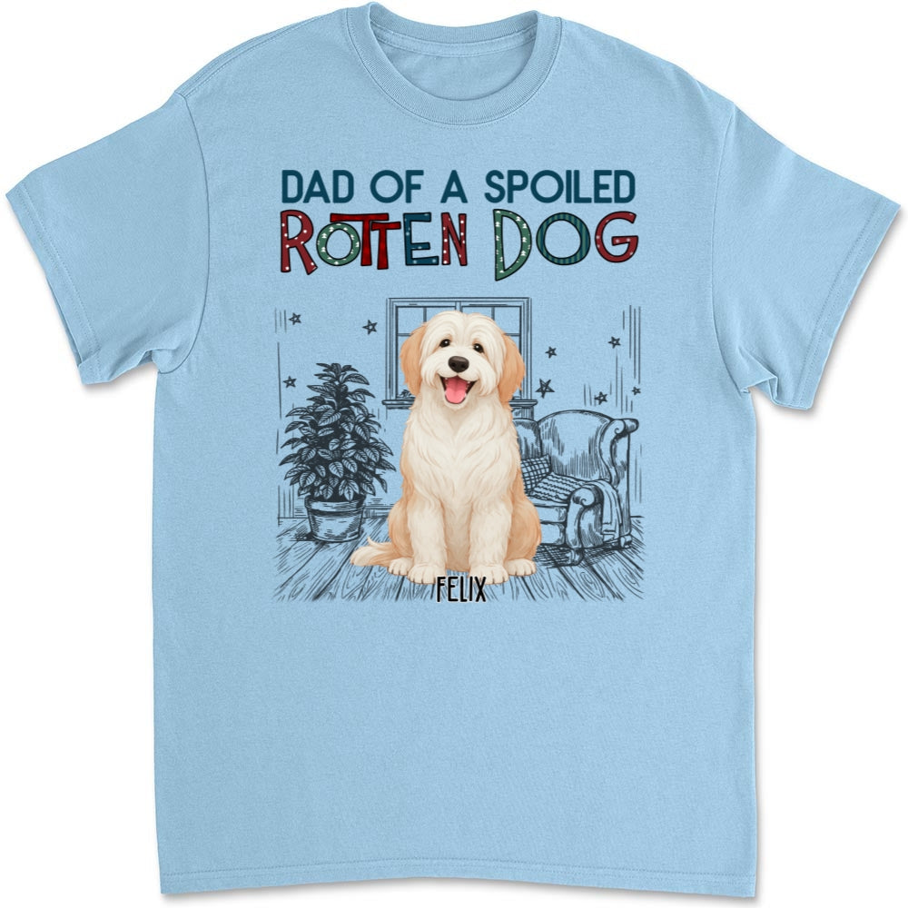 Funny Mom Dad Storybook Dog - Personalized Custom Unisex T-Shirt