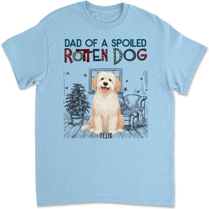 Funny Mom Dad Storybook Dog - Personalized Custom Unisex T-Shirt