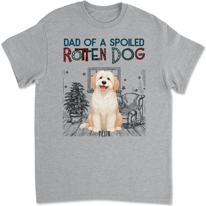 Funny Mom Dad Storybook Dog - Personalized Custom Unisex T-Shirt