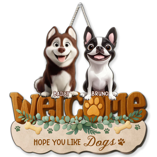 Greetings To You - Personalized Custom 3D Effect Wood Sign