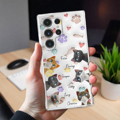 Baby Lovely Cat - Personalized Custom 3D Inflated Effect Phone Case