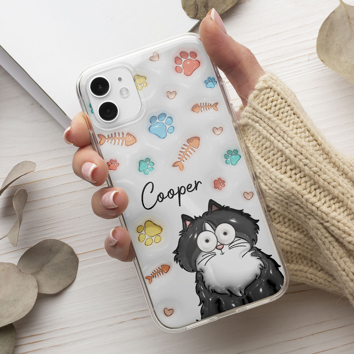 My Lovely Fur Babies - Personalized Custom 3D Inflated Effect Phone Case