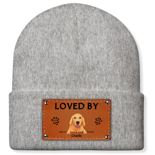 Loved By Dog - Personalized Custom Beanie