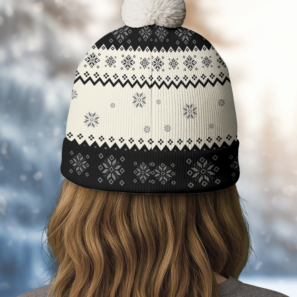 You Are Ahead All - Personalized Custom Bobble Beanie Hat