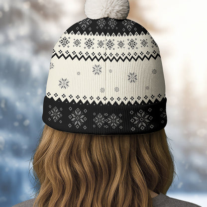 You Are Ahead All - Personalized Custom Bobble Beanie Hat