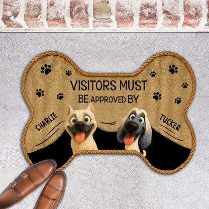Let Us See - Personalized Custom Doormat