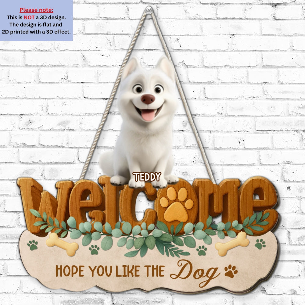 Greetings To You - Personalized Custom 3D Effect Wood Sign