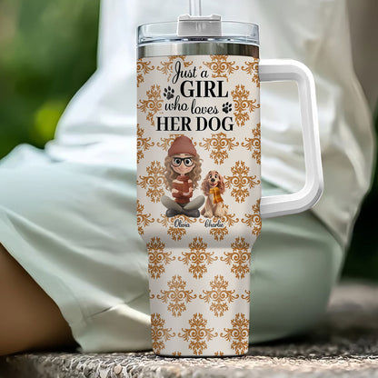 Pumskin Dog Autumn - Personalized Custom Tumbler
