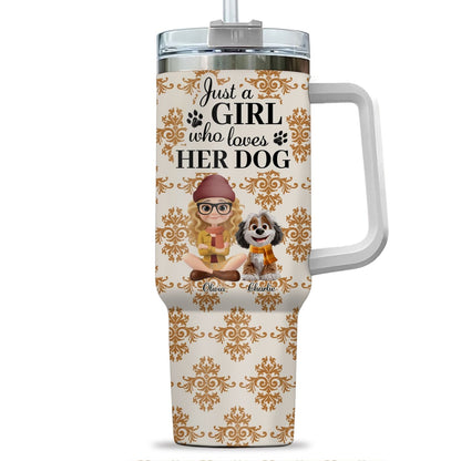 Pumskin Dog Autumn - Personalized Custom Tumbler