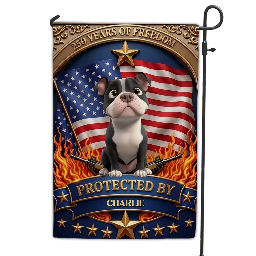 Proud Of Freedom - Personalized Custom Flag