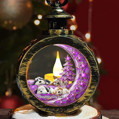 Beside Pearl Of You - Personalized Custom 3D Effect Christmas Lantern
