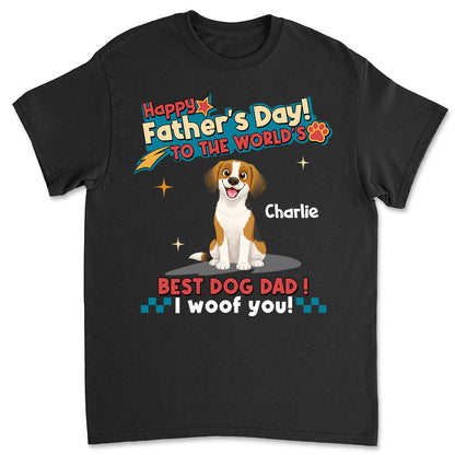 Dog Dad Forever - Personalized Custom Shirt