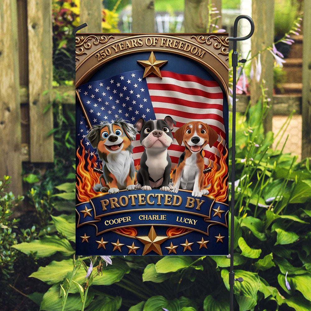 Proud Of Freedom - Personalized Custom Flag