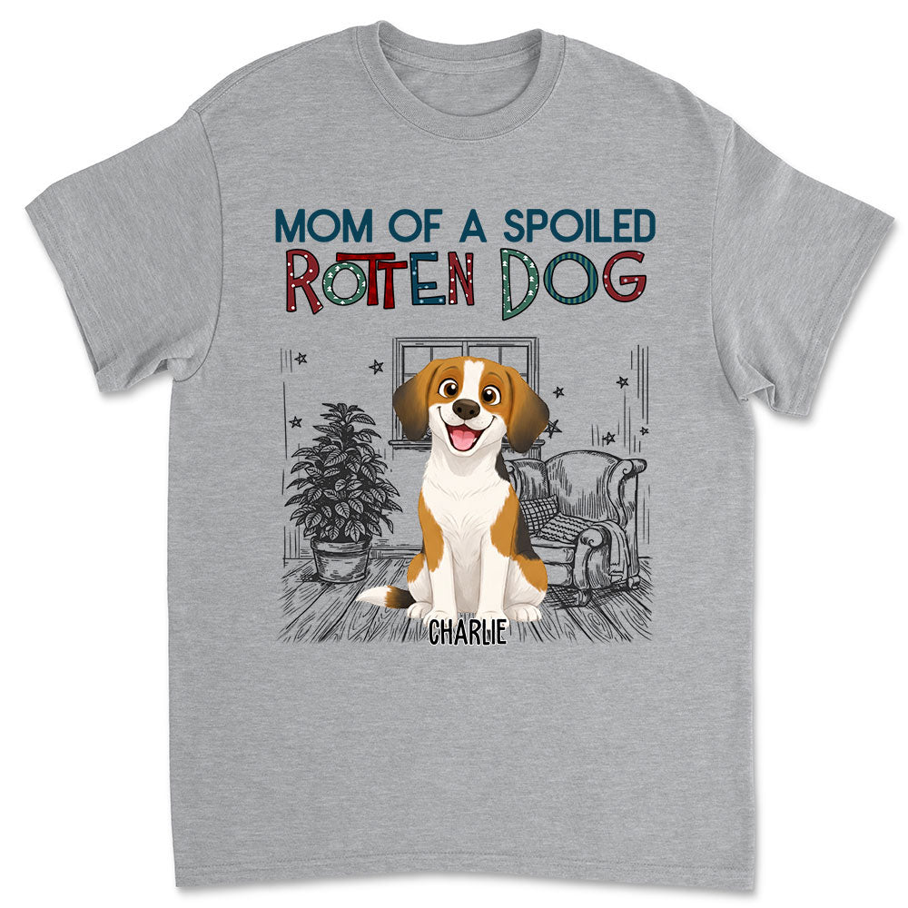 Funny Mom Dad Storybook Dog - Personalized Custom Unisex T-Shirt