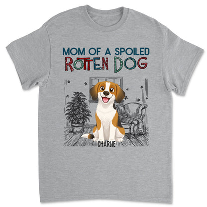 Funny Mom Dad Storybook Dog - Personalized Custom Unisex T-Shirt