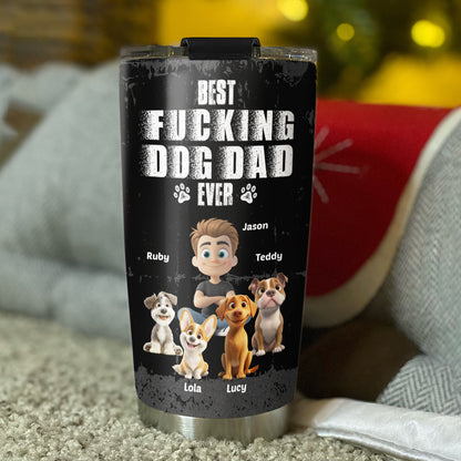 Best Dad Ever - Personalized Custom Tumbler