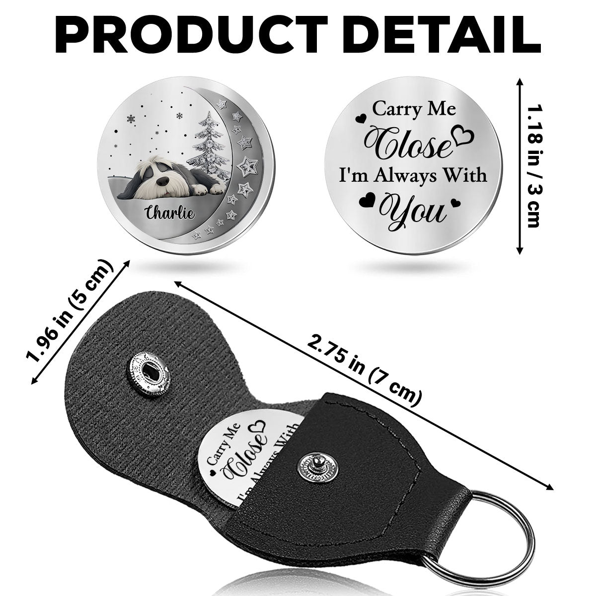 Beside You - Personalized Custom 3D Effect Pocket Hug