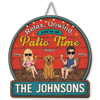 Cheers To Backyard Memories - Personalized Custom Wood Sign