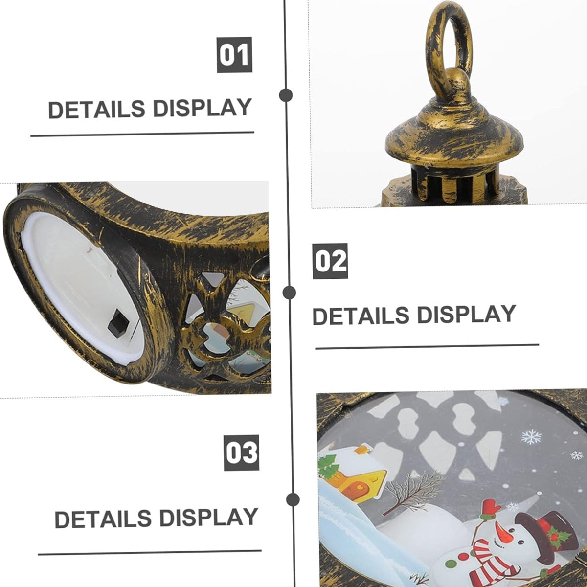 Beside My Babies - Personalized Custom 3D Effect Christmas Lantern