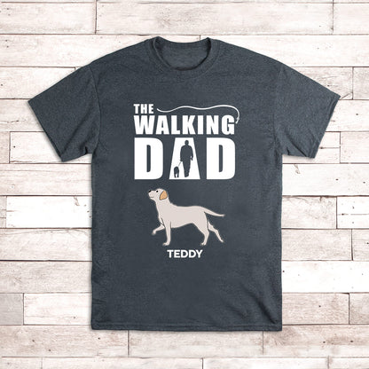 The Walking Dad - Personalized Custom Unisex T-shirt