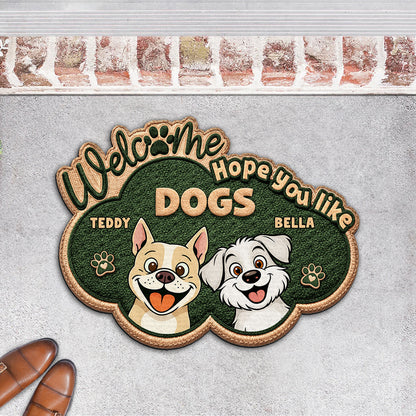 The Dog Owns This House - Personalized Custom Doormat